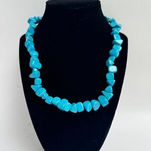 DENKAYS.CALI TURQUISE STATMENT NECKLACE